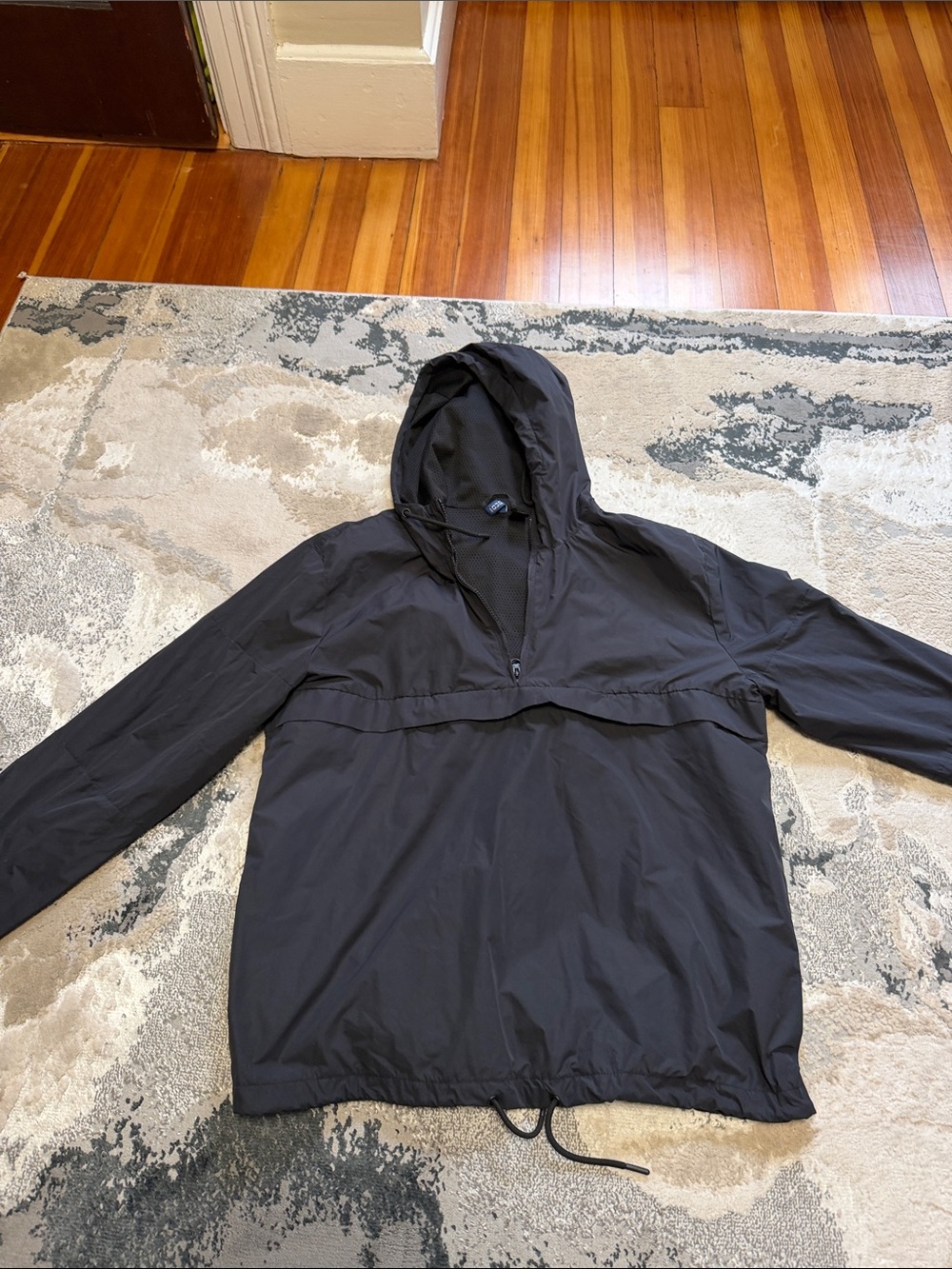 H&M Black Windbreaker
